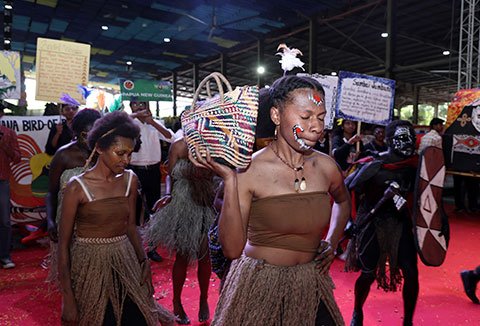 One World - an annual event organized for students to
                                        demonstrate their country and culture - LPU