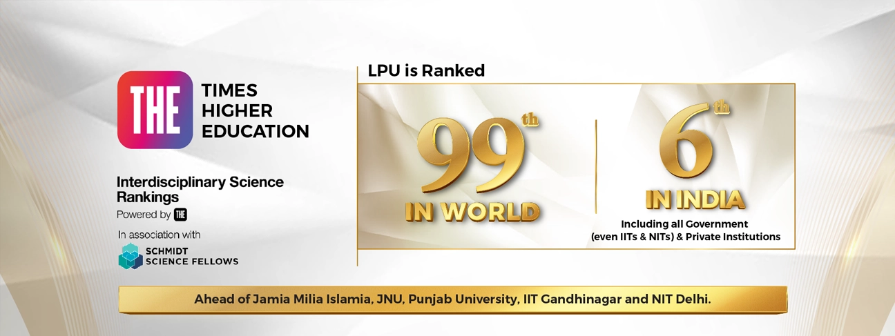 LPU's ICAR Ranking 2024 - Among top Private University in India