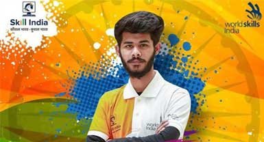 LPU Student Shubham Singh Bagged a ‘Medal of Excellence’ at World Skills 2019