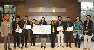 Team Steller Six Truimph the Trophy of Smart India Hackathon 2024