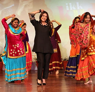 Shehnaaz Gill in LPU