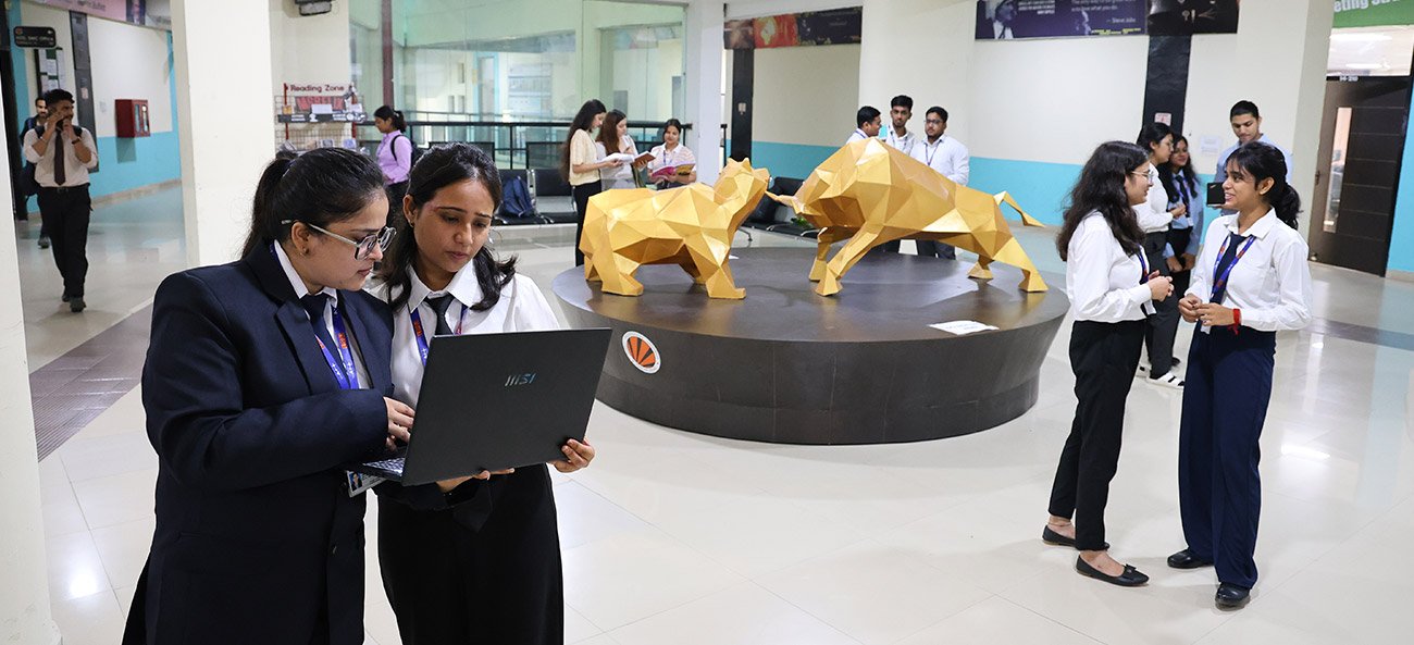 Iconic Bull and Bear at LPU